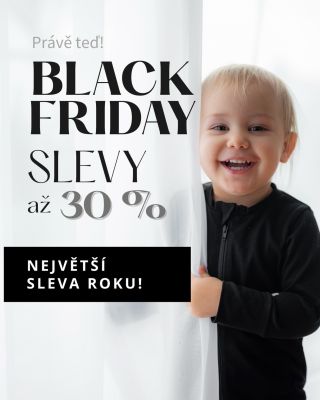 Je tady 🖤!!! Největší slevová akce roku právě odstartovala - a s ní i nevídané slevy až 30 % 🔥 Pokud jste ještě nestihli...